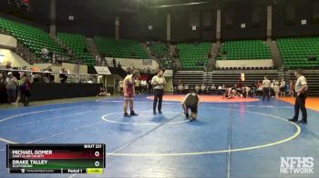 220 lbs Cons. Semi - Michael Gomer, Saint Clair County vs Drake Talley, Scottsboro