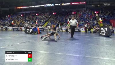 70 lbs Round Of 32 - Easton Hertzog, Norwin vs Trey Jackson, Bradford