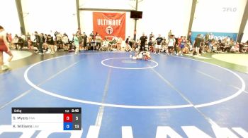 54 kg Consi Of 4 - Stephen Myers, Felix Wrestling Academy vs Kaedyn Williams, LAW