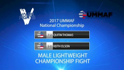 Keith Olson vs. Quitin Thomas: 2017 UMMAF