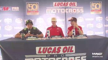 Press Conference | Lucas Oil Pro MX Championship at Spring Creek MX