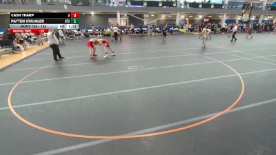 132 lbs Champ. Round 3 - Payten Staugler, Unattached vs Cash Tharp, Brecksville