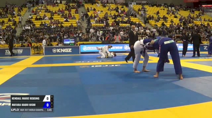 Kendall Marie Reusing vs Mayara Kaori Oishi IBJJF 2017 World Championships