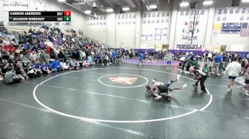 132 lbs Champ. Round 3 - Jackson Rinehart, Green Hills vs Cannon Andrews, Brentwood