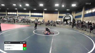 88 lbs 5th Place - Santiago Guillent, SoCal Grappling WC vs Carson Wyatt, The Empire