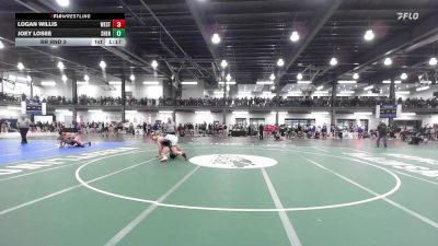 150Yellow lbs Rr Rnd 3 - Logan Willis, West Genesee vs Joey Losee, Shenendehowa