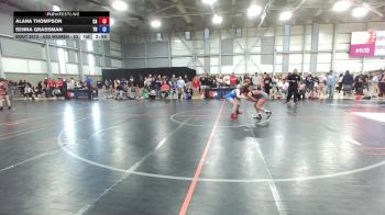 U20 Women - 53 lbs Cons. Round 1 - Alana Thompson, CA vs Senna Grassman, TN