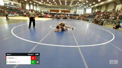 145 lbs Round 1 (3 Team) - Ryan Baldwin, Seaford Sr High vs Isaiah Hockx, Saugerties Sr HS