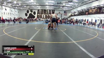 149 lbs Round 4 (6 Team) - Casper Caizzo, Ohio Northern vs Ty Fink, University Of Wisconsin Eau Claire