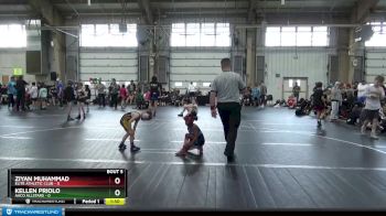 48 lbs Round 2 (6 Team) - Ziyan Muhammad, Elite Athletic Club vs Kellen Priolo, AACO Allstars