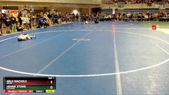 40 lbs Cons. Semi - Arlo Wacholz, NRHEG vs Henrik Stowe, Elk River