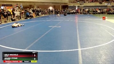 40 lbs Cons. Semi - Arlo Wacholz, NRHEG vs Henrik Stowe, Elk River