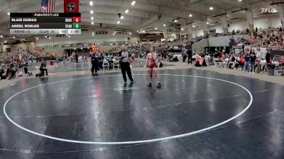 114 lbs Semis & 1st Wb (8 Team) - Blair Dumas, Knoxville Halls High School vs Angel Robles, Clarksville High School