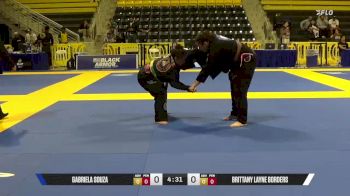 Brittany Layne Borders vs Gabriela Souza 2025 Master International IBJJF Jiu-Jitsu North American Championship