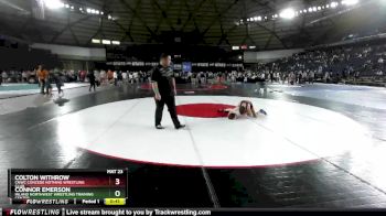 100 lbs 5th Place Match - Colton Withrow, CNWC Concede Nothing Wrestling Club vs Connor Emerson, Inland Northwest Wrestling Training Center