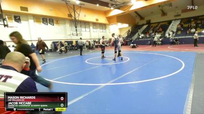 285 lbs Round 4 - Jacob Mccabe, American Leadership Academy Queen Creek vs Mason Richards, Lee Williams HS