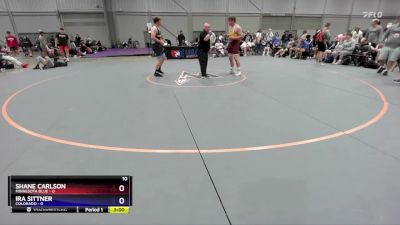 190 lbs Round 2 (8 Team) - Shane Carlson, Minnesota Blue vs Ira Sittner, Colorado