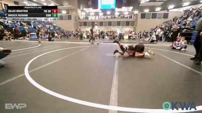 100 lbs Rr Rnd 3 - Silas Bratten, Jacket Wrestling Club vs Brock Rosine, Cowboy Wrestling Club
