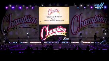 Capital Cheer - Foxtrot [2024 L1 Tiny - Novice - Restrictions Day 1] 2024 Champion Cheer and Dance Grand Nationals