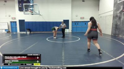 185G Champ. Round 2 - Reece Woods, Eagle Girls vs Paulina Haller-Cruz, Canyon Ridge Girls