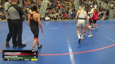 95 lbs Champ. Round 1 - Jameson Schissel, Outlaw Wrestling Club vs Mason Austin, Pursuit Wrestling Minnesota