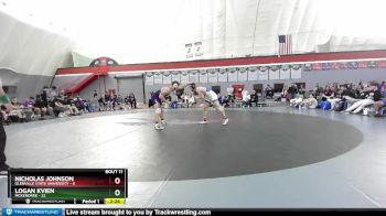 197 lbs Round 3 (8 Team) - Logan Kvien, McKendree vs Nicholas Johnson, Glenville State University