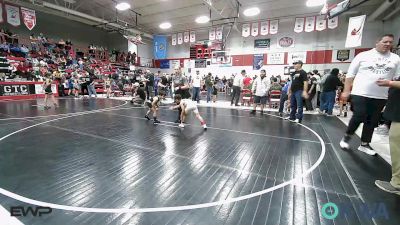 60 lbs Consolation - Kingston Baucom, Salina Wrestling Club vs Cooper Simpson, Salina Wrestling Club