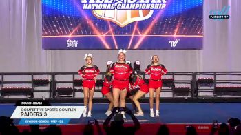 Competitive Sports Complex - Raiders 3 [2025 L3.2 Senior - PREP - D2 Finals] 2025 NCA All-Star National Championship