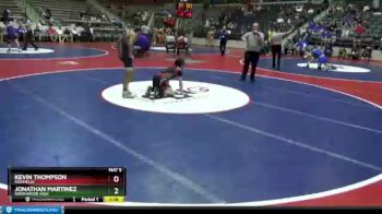 5A 106 lbs Cons. Round 2 - Kevin Thompson, Maumelle vs Jonathan Martinez, Greenwood High