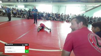 86 lbs Round Of 16 - Beau Junge, Mtc vs Camden Pastion, Coachella Valley WC