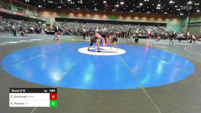 120 lbs Round Of 16 - Zaidyn Quinonez, Pomona vs Alex Ramos, Clovis West