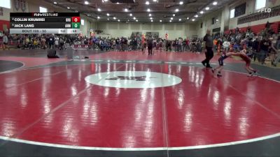 50 lbs Cons. Semi - Jack Lang, ANML vs Collin Krumrei, Grand Rapids Grapplers