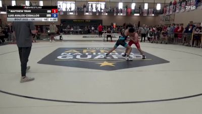 126 lbs Quarters - Matthew Tran, Ubasa Wrestling Academy vs Luis Avalos-Ceballos, Iowa