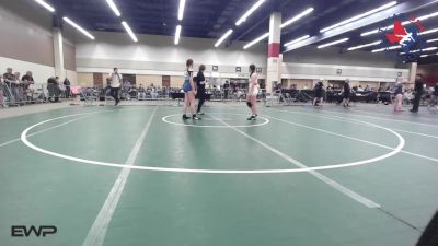 140 lbs Round Of 16 - Alyssa Gonzales, Southern Style Wrestling Club vs Auralynn Ward, Byron P. Steele High School Wrestling