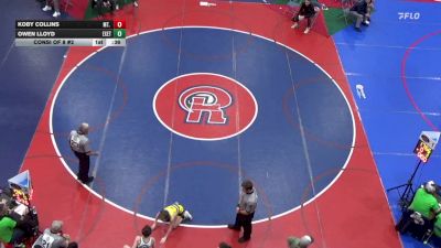 96 lbs Consi Of 8 #2 - Koby Collins, Mt. Lebanon vs Owen Lloyd, Exeter Twp