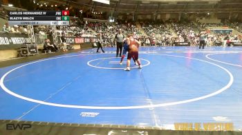 Consi Of 4 - Carlos Hernandez IV, Junior Flyers Wrestling Club vs Blazyn Welch, Claremore Wrestling Club