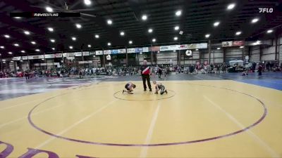 60 lbs Semifinal - Blake Ourada, Wildcats Wrestling Club vs Sean Riffel, Magic City Wrestling Club