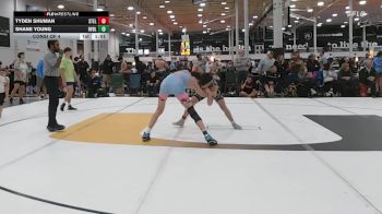 128 lbs Consi Of 4 - Tyden Shuman, Steller Trained Bossk - HSC vs Shane Young, Revival Pink - HSC