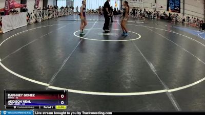 98 lbs Rd# 6- 3:15pm Friday - Daphney Gomez, POWA vs Addison Neal, Iowa Ladies