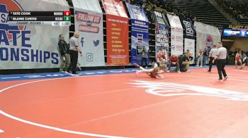 150 Class 3 lbs Champ. Round 1 - Blaine Curtis, Helias Catholic vs Tate Cook, Warrensburg