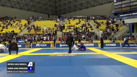 Matheus Lucas Rocha De Oliveira vs Connor James Donaldson IBJJF 2017 World Championships