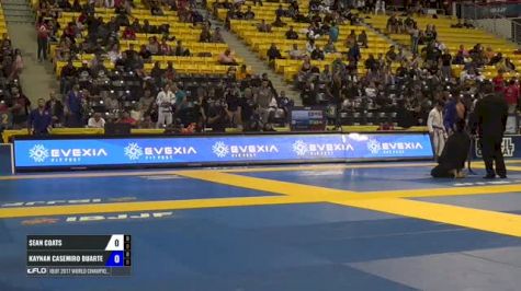 Sean Coats vs Kaynan Casemiro Duarte IBJJF 2017 World Championships