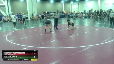 165 lbs Round 3 (6 Team) - Colton Smith, Intense Wrestling Club vs Kristoff Plettenberg, Team Montana