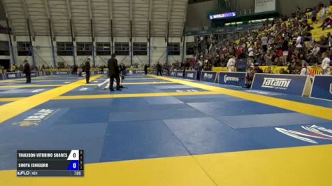 Thalison Vitorino Soares vs Shoya Ishiguro IBJJF 2017 World Championships