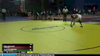 106 lbs Champ. Round 1 - Tallon Oljey, Timberlane vs Clifton Bakhsh, Caravel Academy