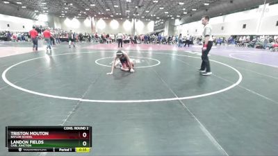 106A Cons. Round 2 - Landon Fields, Carl Junction vs Triston Mouton, Baylor School