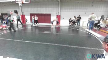 76 lbs Quarterfinal - Tucker Jenkins, Tonkawa Takedown Club vs Samuel Miller, Perry Wrestling Academy