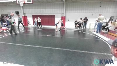 76 lbs Quarterfinal - Tucker Jenkins, Tonkawa Takedown Club vs Samuel Miller, Perry Wrestling Academy