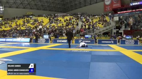 Melanie Camden vs Nicole Amber Evangelista IBJJF 2017 World Championships