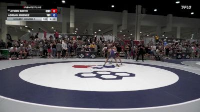 57 lbs Champ. Round 1 - Ayden Smith, SKWC vs Adrian Jimenez, Valley Wrestling Club